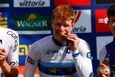 2023 UEC Road European Championships - Drenthe - Under 23 Men's Road Race - Coevorden - Col Du VAM 108 km - 22/09/2023 - Henrik Pedersen (Denmark) - photo Luca Bettini/SprintCyclingAgency?2023